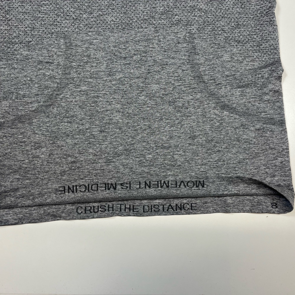 Lululemon Swiftly Tech Short Sleeve Shirt Grey Women’s Size 8 - Picture 2 of 6